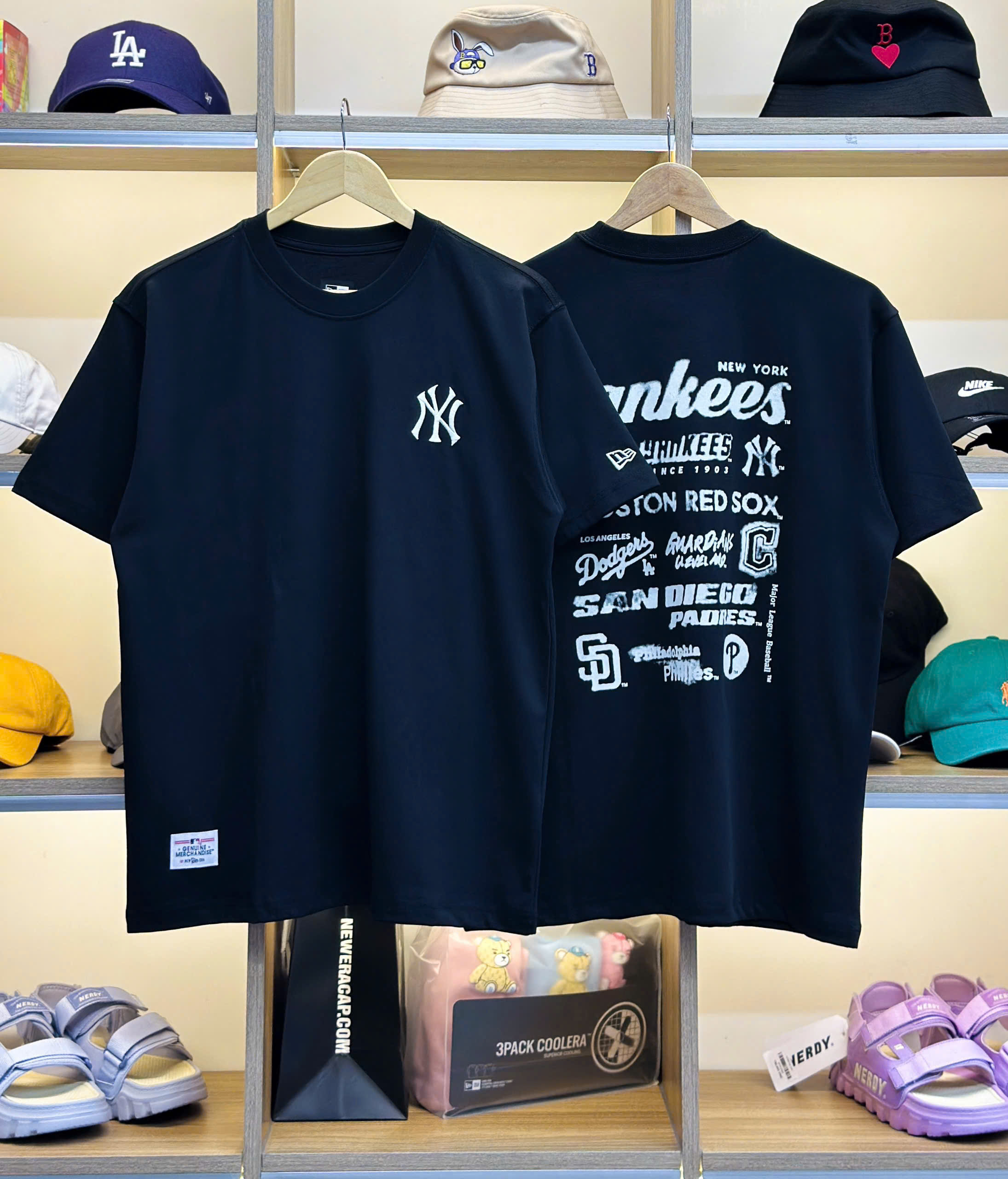 2251 - Áo New Era All Clubs Đen [HÀNG CHÍNH HÃNG]