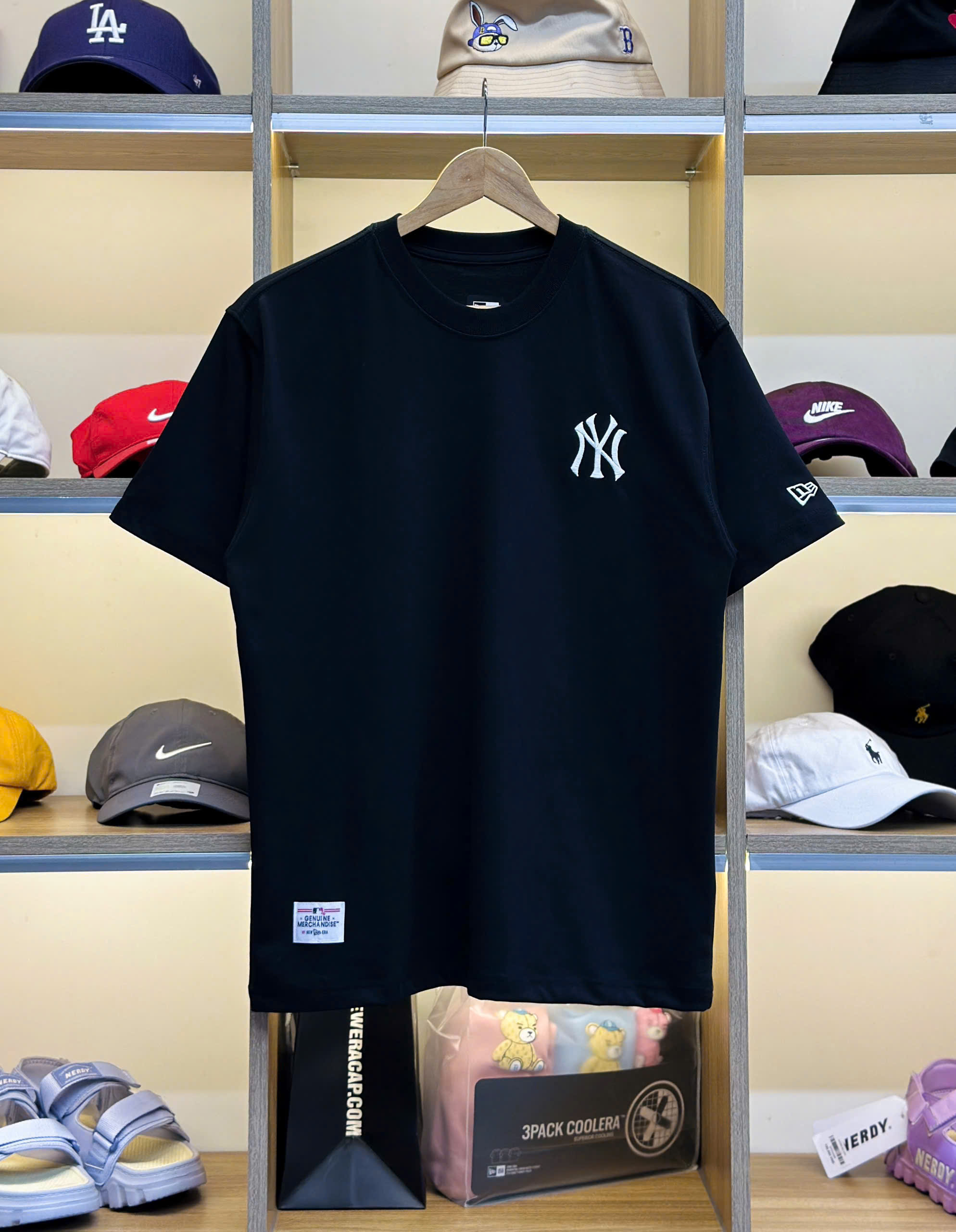 2251 - Áo New Era All Clubs Đen [HÀNG CHÍNH HÃNG]