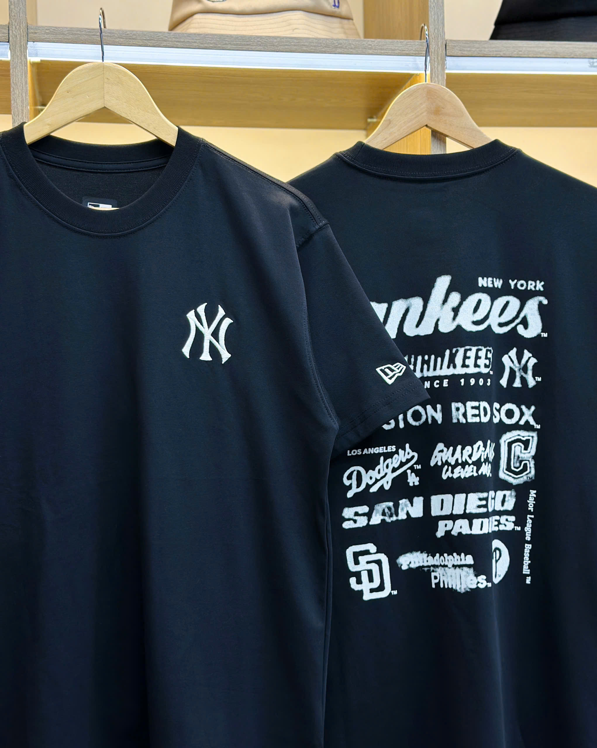 2251 - Áo New Era All Clubs Đen [HÀNG CHÍNH HÃNG]