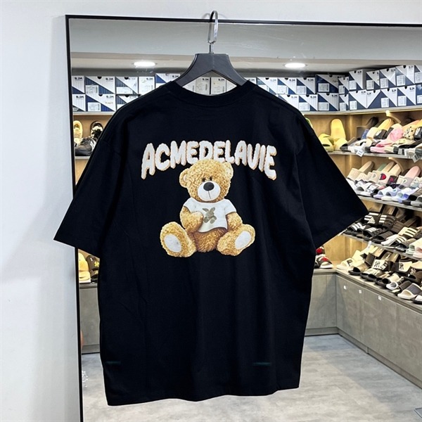 2635 - Áo ADLV Rabbit Bear Đen Acmé de la vie ADLV-24SS-SSARTB-BLK [HÀNG CHÍNH HÃNG]