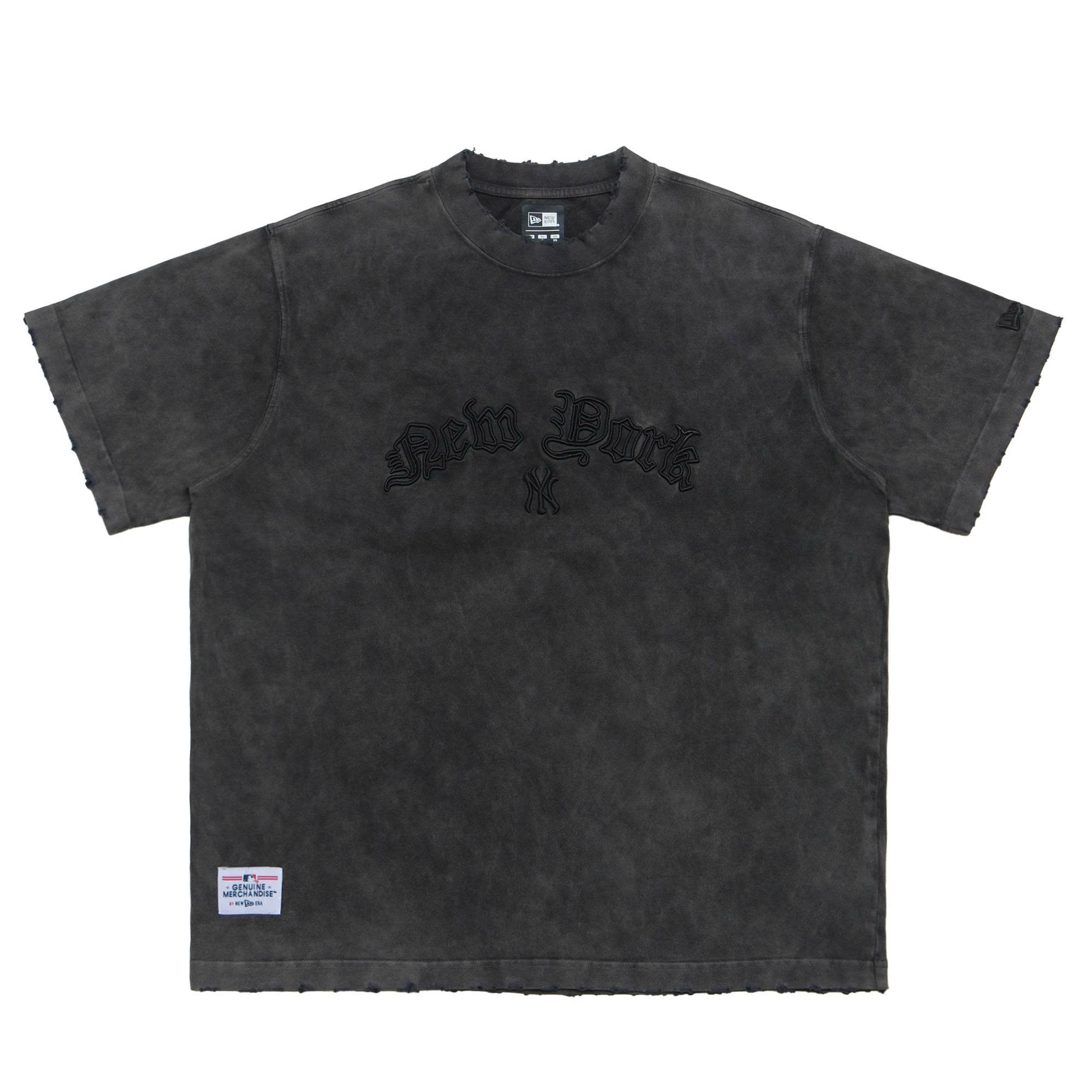 2574 - Áo New Era NY Gothic Xám Rêu [HÀNG CHÍNH HÃNG]