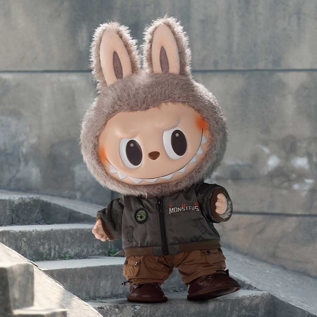 1157 - Labubu JUMP FOR JOY Gấu Bông Art Toy  - POP MART The Monsters Series Vinyl Plush Pendant Doll - Size 38cm - Code 6941848280091 [HÀNG CHÍNH HÃNG]