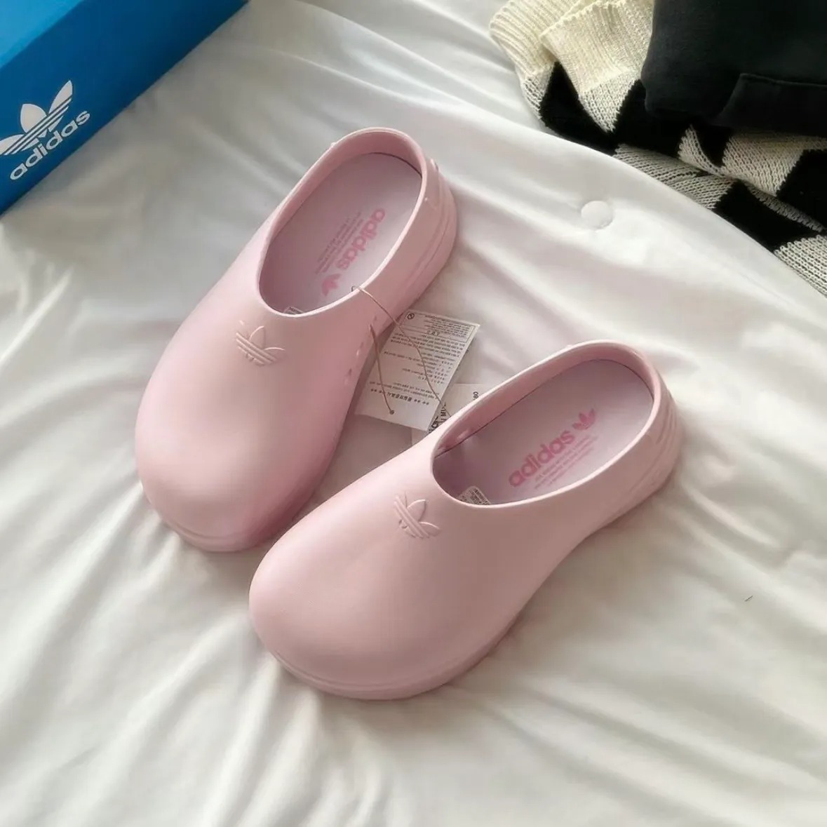 771 -  Dép Adidas Adifom Stan Smith Mule Pink - Hồng - Code IE0480 [HÀNG CHÍNH HÃNG]
