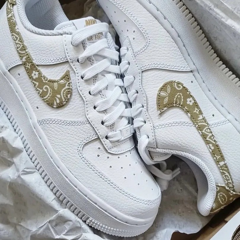 815 - Giày Nike Air Force 1 Low White Barely Paisley DJ9942 101 [HÀNG CHÍNH HÃNG]