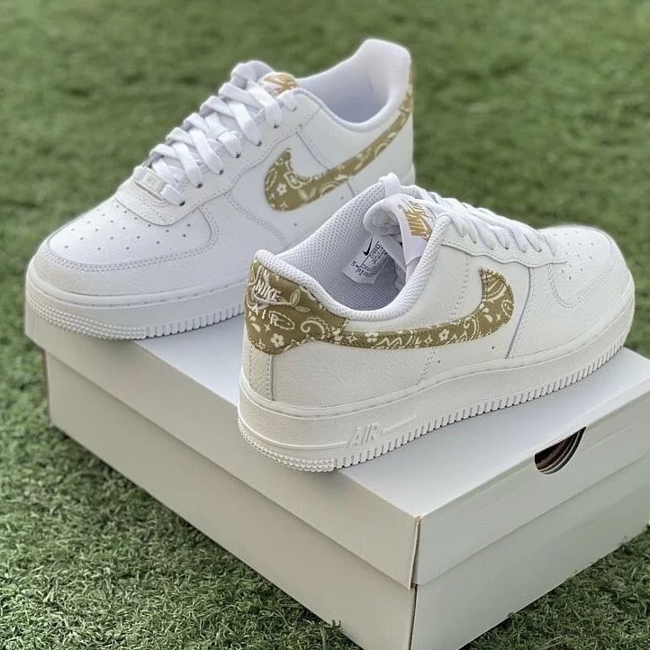 815 - Giày Nike Air Force 1 Low White Barely Paisley DJ9942 101 [HÀNG CHÍNH HÃNG]