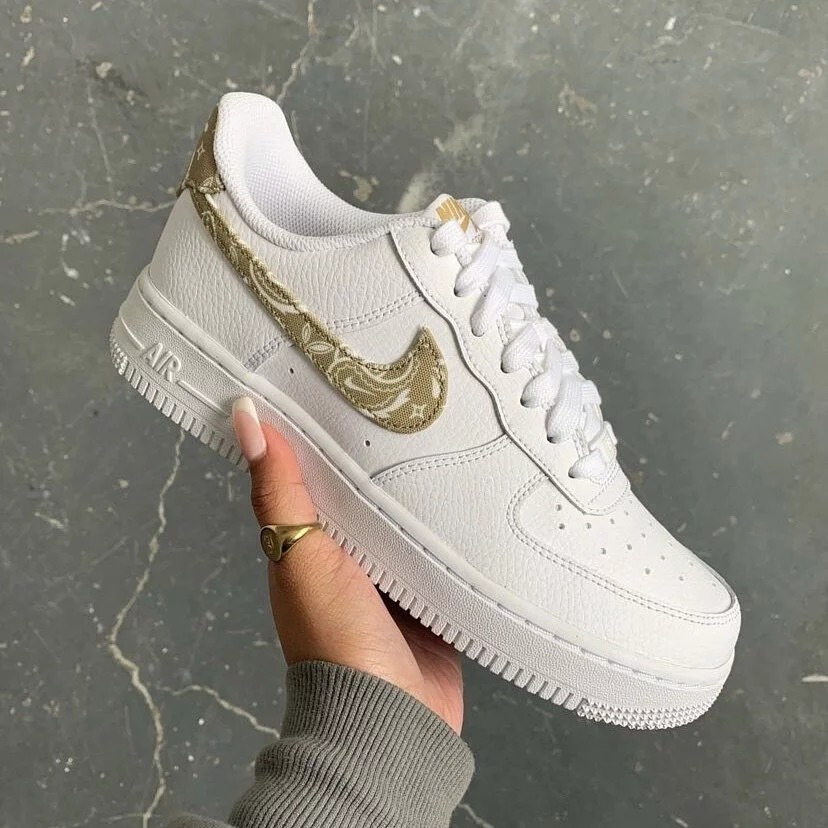 815 - Giày Nike Air Force 1 Low White Barely Paisley DJ9942 101 [HÀNG CHÍNH HÃNG]