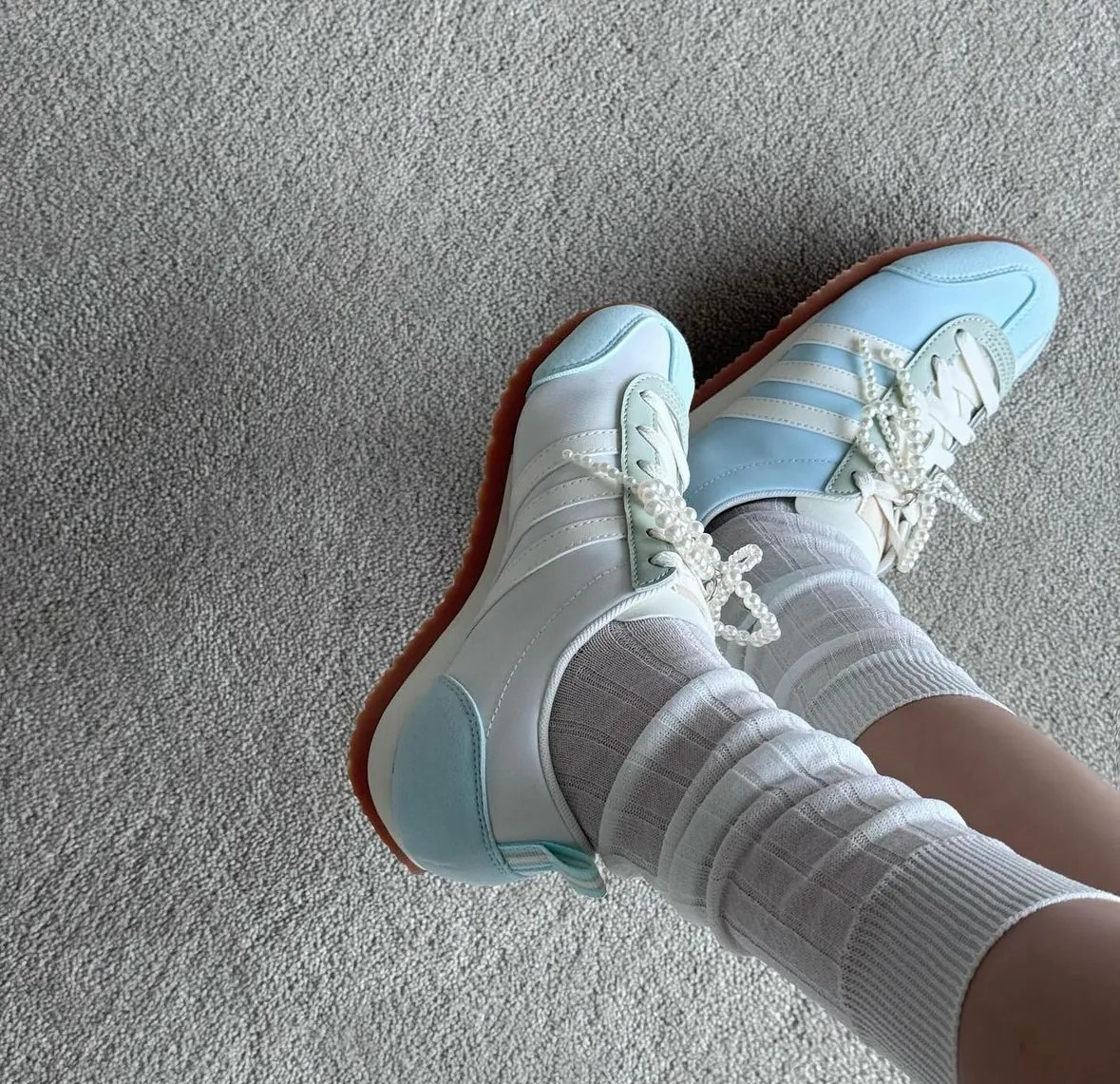 1776 - Giày Adidas VS JOG 2.0 ‘White Blue’ JI2434 [HÀNG CHÍNH HÃNG]