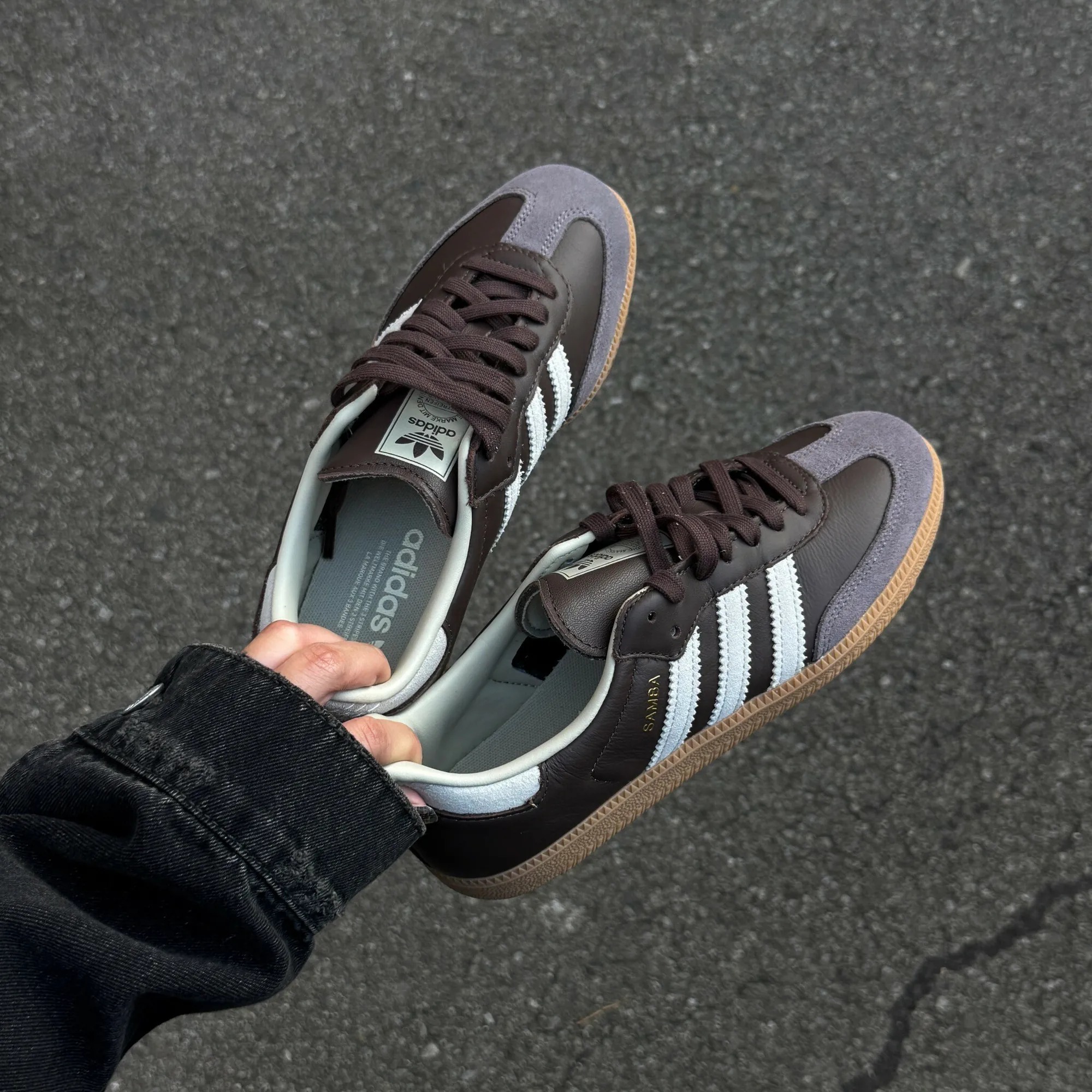 1339 - Giày Adidas Samba OG Brown Putty Grey ID1481 [CHÍNH HÃNG]