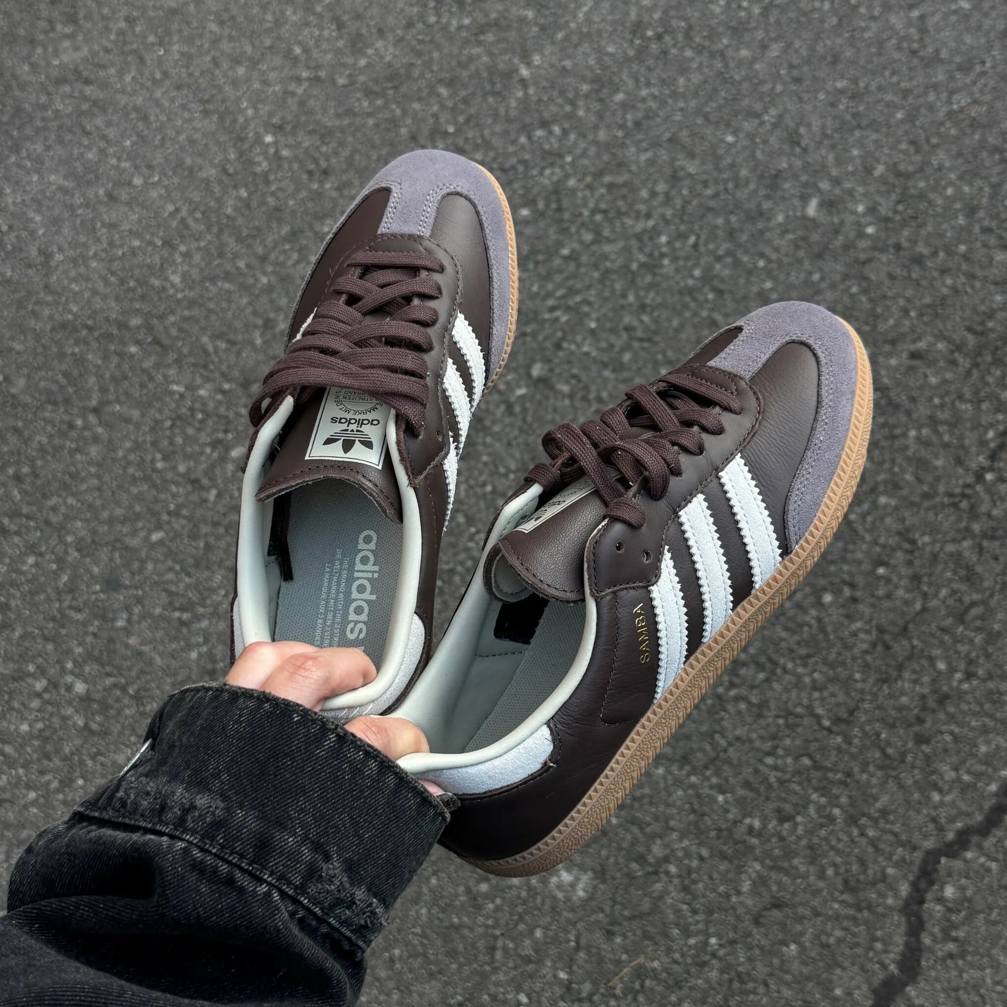 1339 - Giày Adidas Samba OG Brown Putty Grey ID1481 [CHÍNH HÃNG]