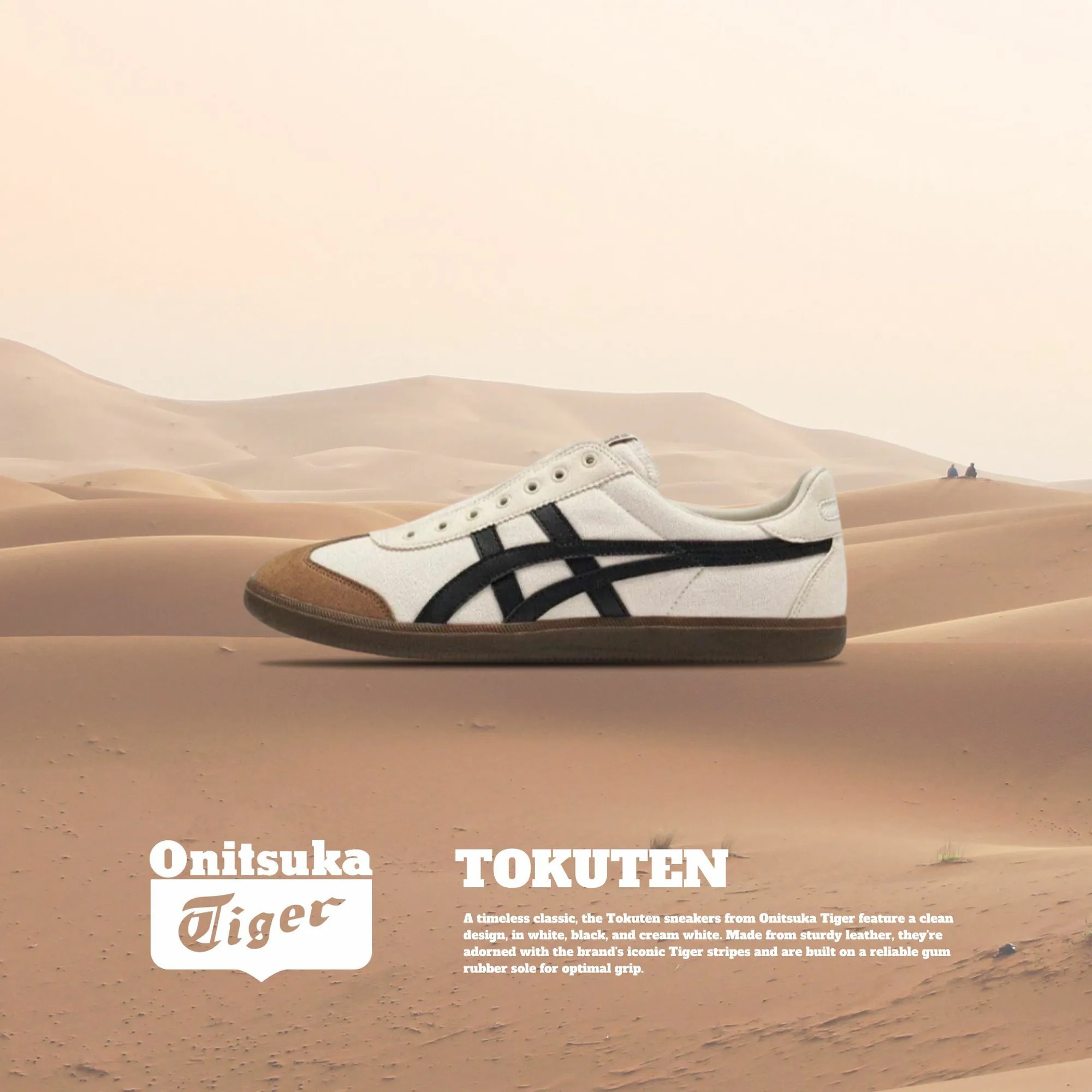 1527 - Giày Onitsuka Tiger Tokuten Slip-On Beige Brown 1183C248-200 [HÀNG CHÍNH HÃNG]