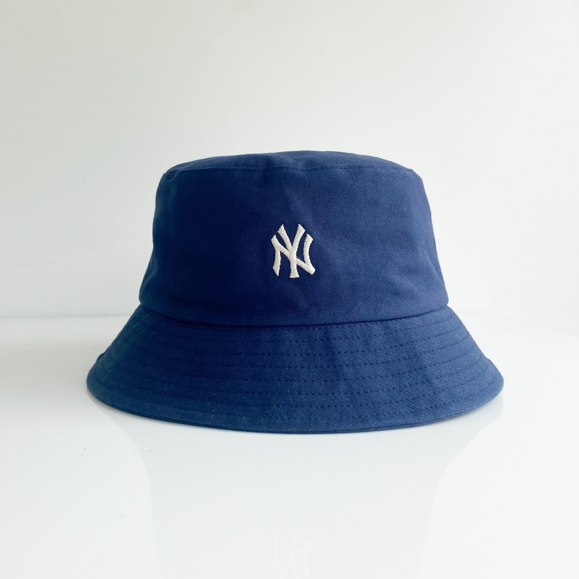 363 -  Nón Bucket MLB NY - Xanh Than [HÀNG CHÍNH HÃNG]