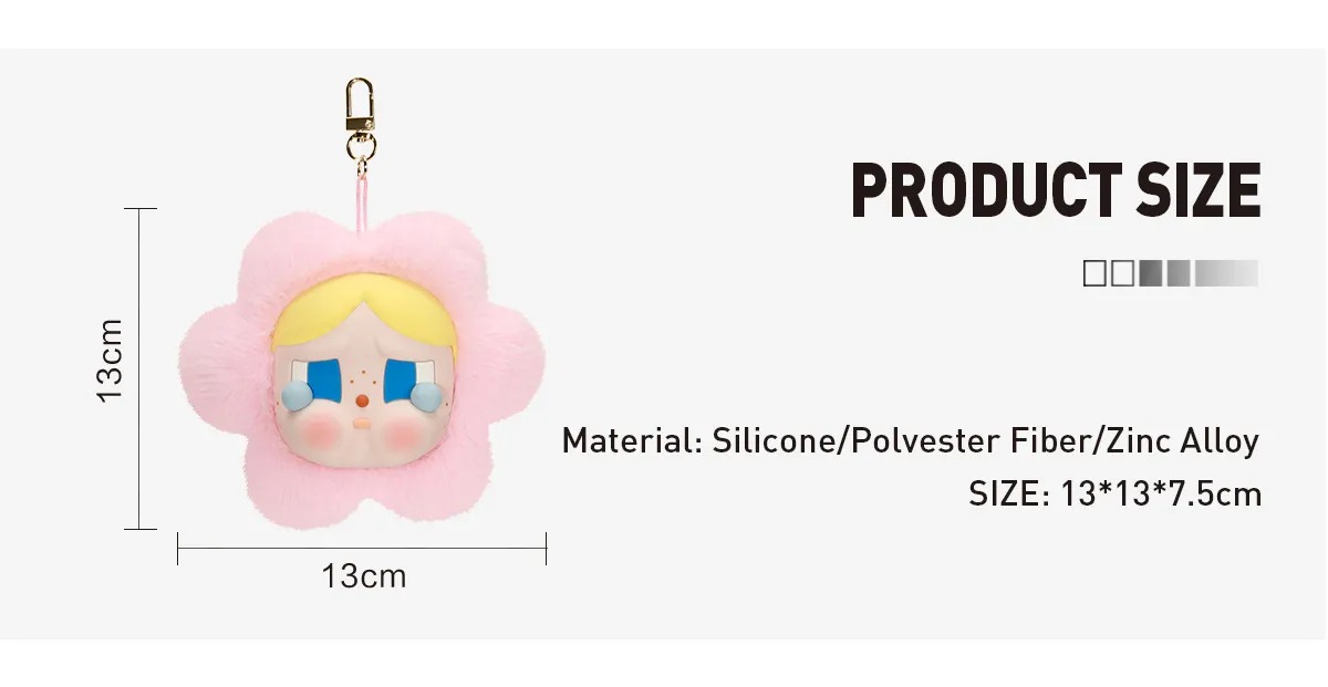 1167 - Sad Club Crybaby Earphone Bag Series Silicone Plush POPMART Art Toy [HÀNG CHÍNH HÃNG]
