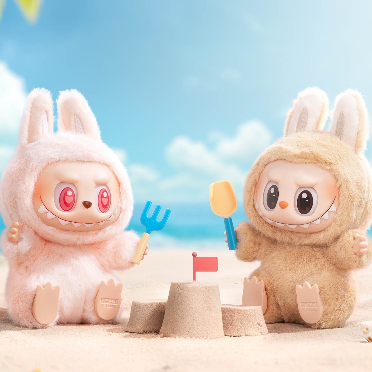 1154 - Gấu Bông Art Toy Labubu BABA Have A Seat - POP MART The Monsters Have A Seat Vinyl Plush Labubu Macaron V2- Code 6941848280091 [HÀNG CHÍNH HÃNG]