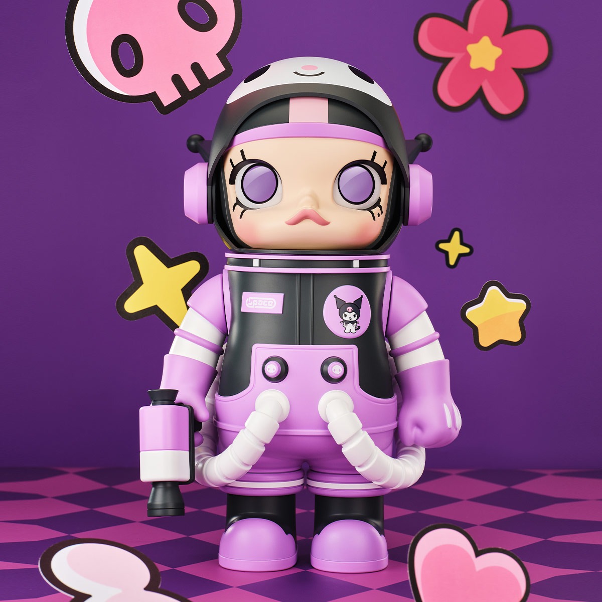 1480 - Molly Sanrio 400% Blindbox - POPMART MEGA SPACE MOLLY 400% Sanrio Characters Series - 1 Hộp Ngẫu Nhiên [CHÍNH HÃNG]