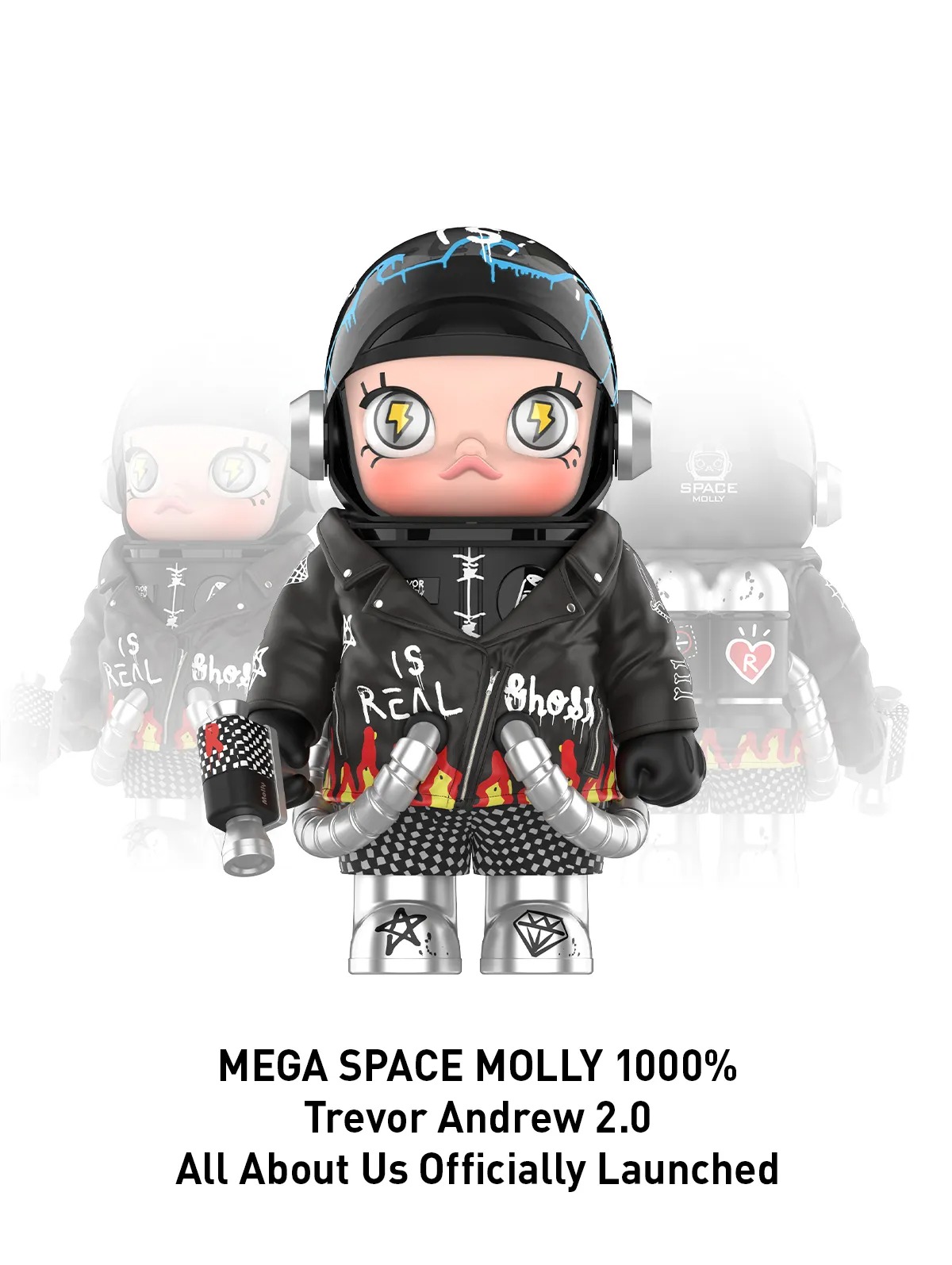 1765 - Molly Trevor Andrew 400% - Mega Space Molly 400% Trevor Andrew POPMART 6931571097950 [CHÍNH HÃNG]