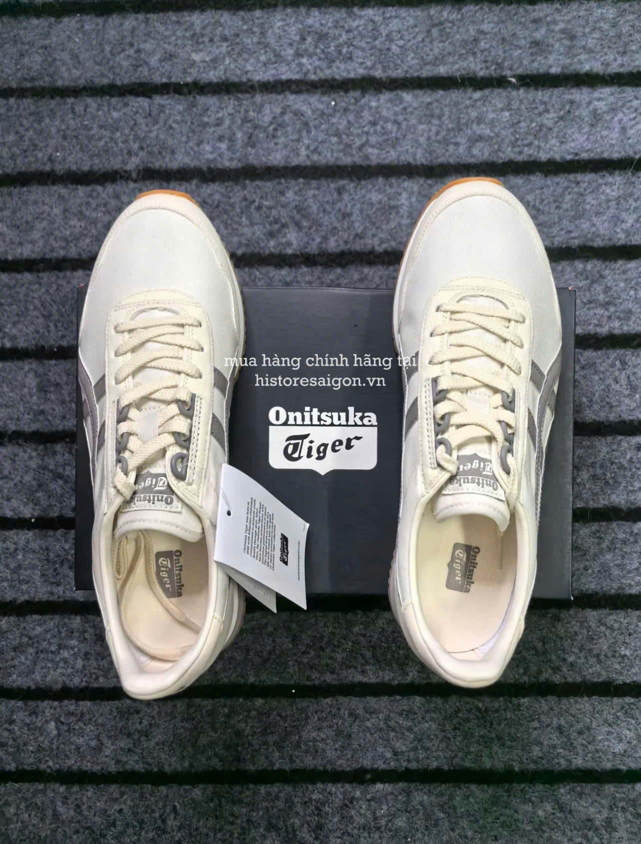 2129 - Giày Onitsuka Tiger Dualio Marathon White Grey 1183B545-202 [HÀNG CHÍNH HÃNG]