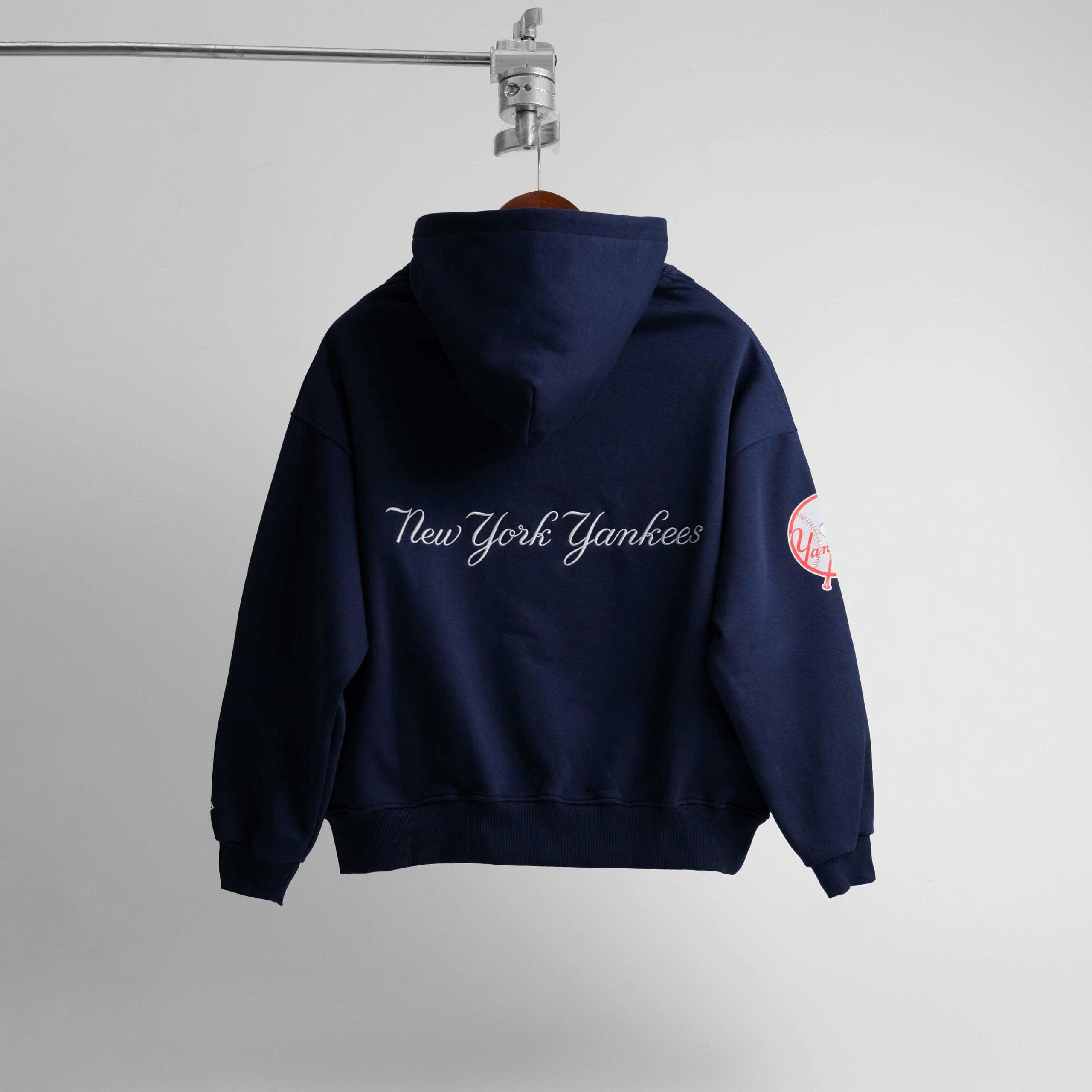 2016 - Áo Hoodie New Era NY New York Yankess Laurel Xanh Navy [HÀNG CHÍNH HÃNG]