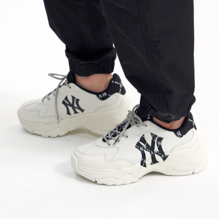 590 -  Giày MLB BigBall Chunky Diamond Monogram New York Yankees Black - Code 3ASHCDM2N 50BKS [HÀNG CHÍNH HÃNG]