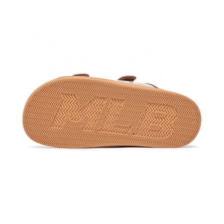 990 -  Dép MLB Double Slides Dia Mono Boston Redsox Biege - Code 3ALPCTM33 43BGS [HÀNG CHÍNH HÃNG]