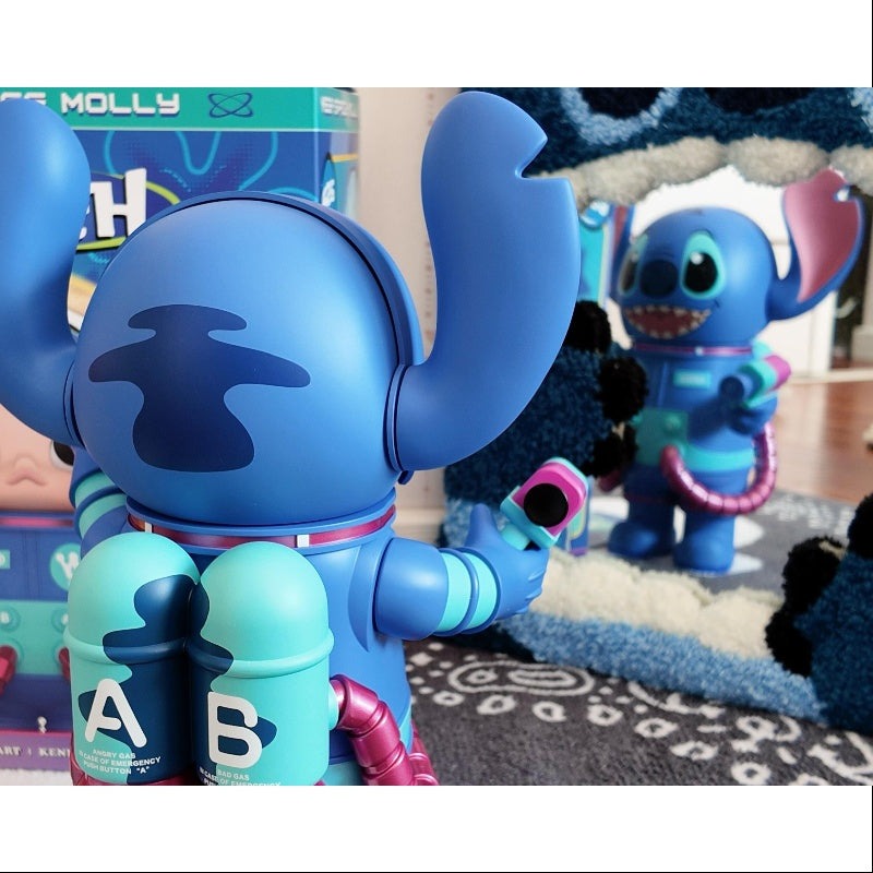 1496 - Molly Stitch 400% - POPMART MEGA SPACE MOLLY 400% STITCH [CHÍNH HÃNG]