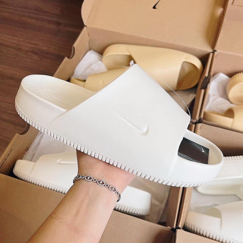 2006 - Dép Nike Calm Slide White Sail DX4816-100 [HÀNG CHÍNH HÃNG]