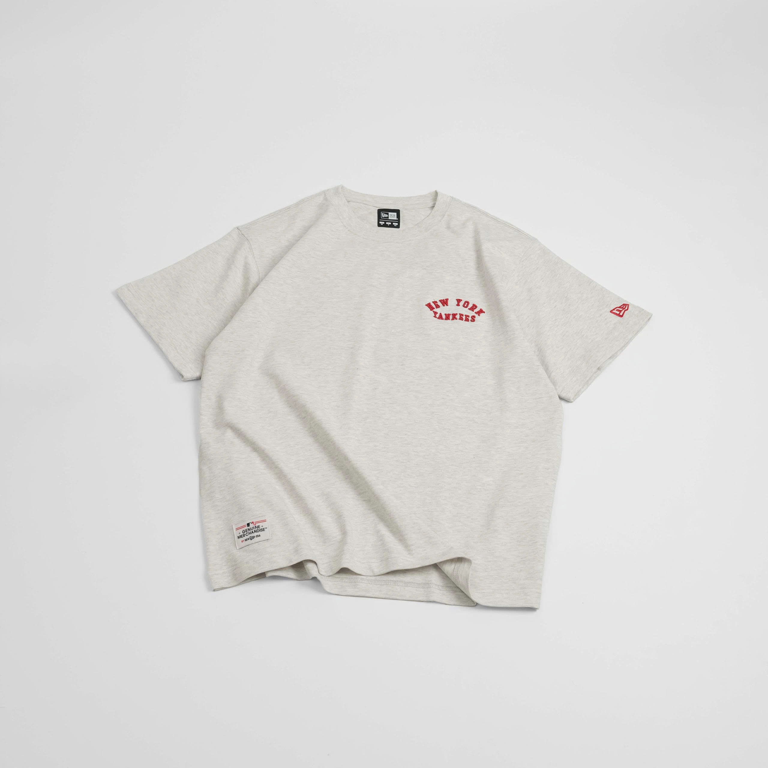 2197 - Áo New Era New York Yankees Xám Chữ Đỏ [HÀNG CHÍNH HÃNG]