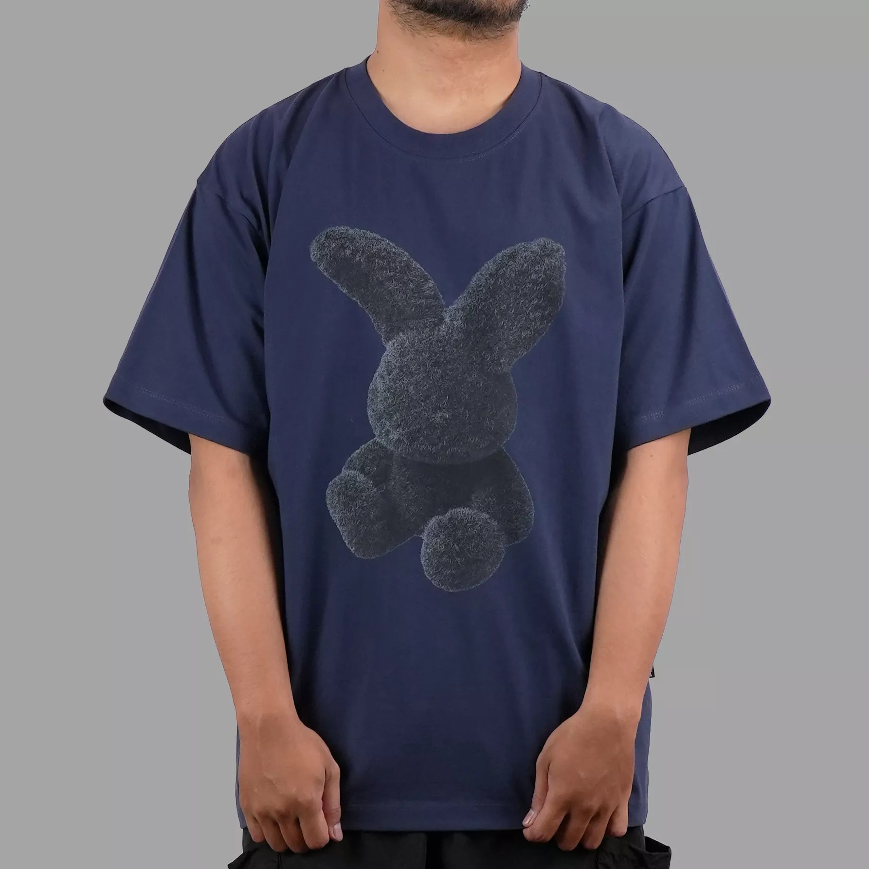 1864 - Áo ADLV Fuzzy Rabbit Navy ADLV-23SS-SSBKZR-HEX Acmé de la vie [HÀNG CHÍNH HÃNG]