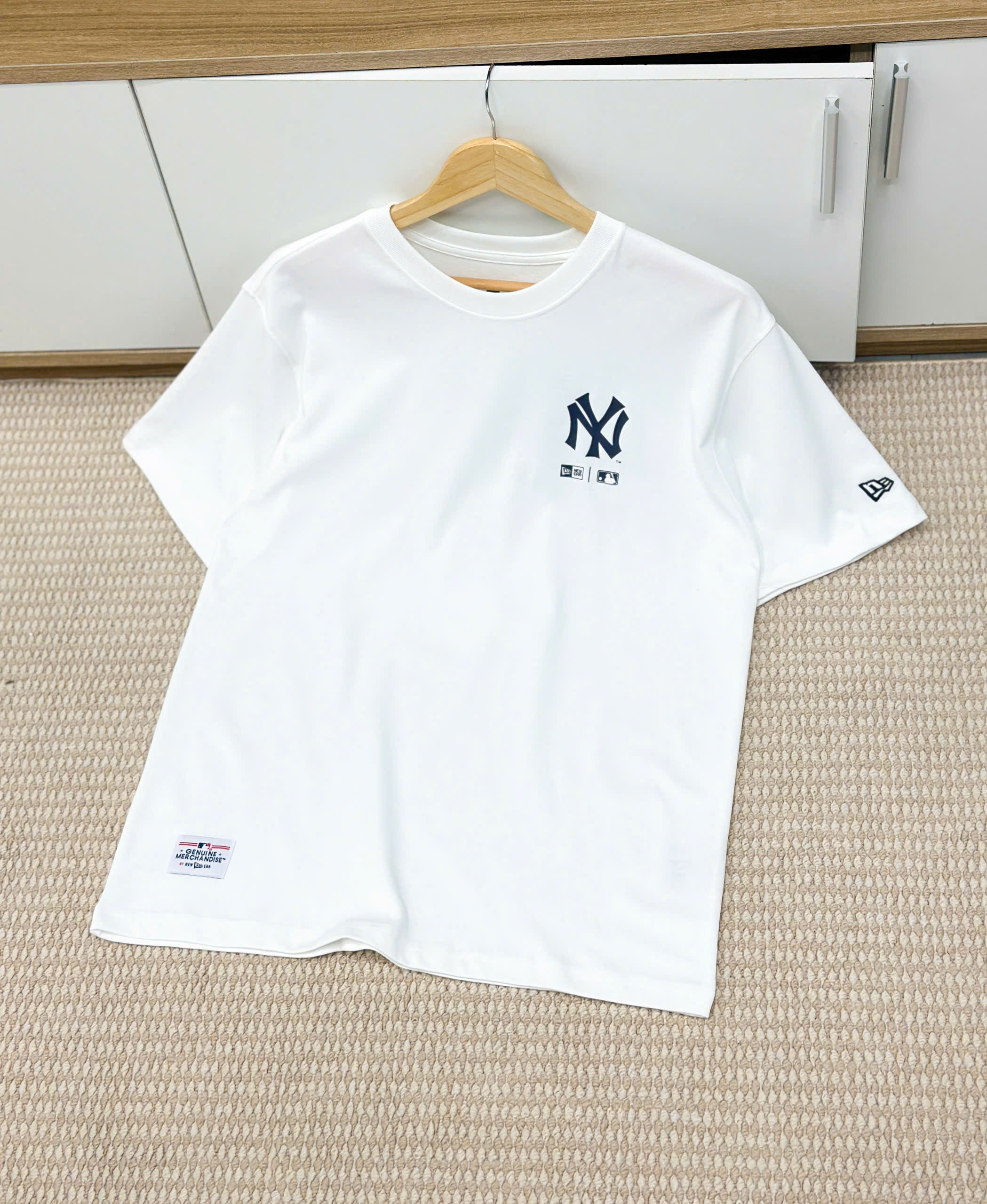 2716 - Áo New Era New NY Pull Dog New York Trắng [HÀNG CHÍNH HÃNG]