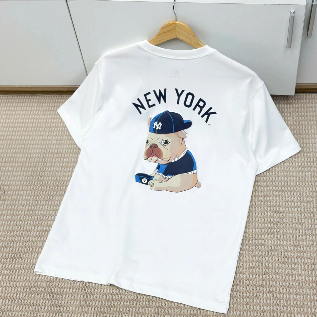 2716 - Áo New Era New NY Pull Dog New York Trắng [HÀNG CHÍNH HÃNG]