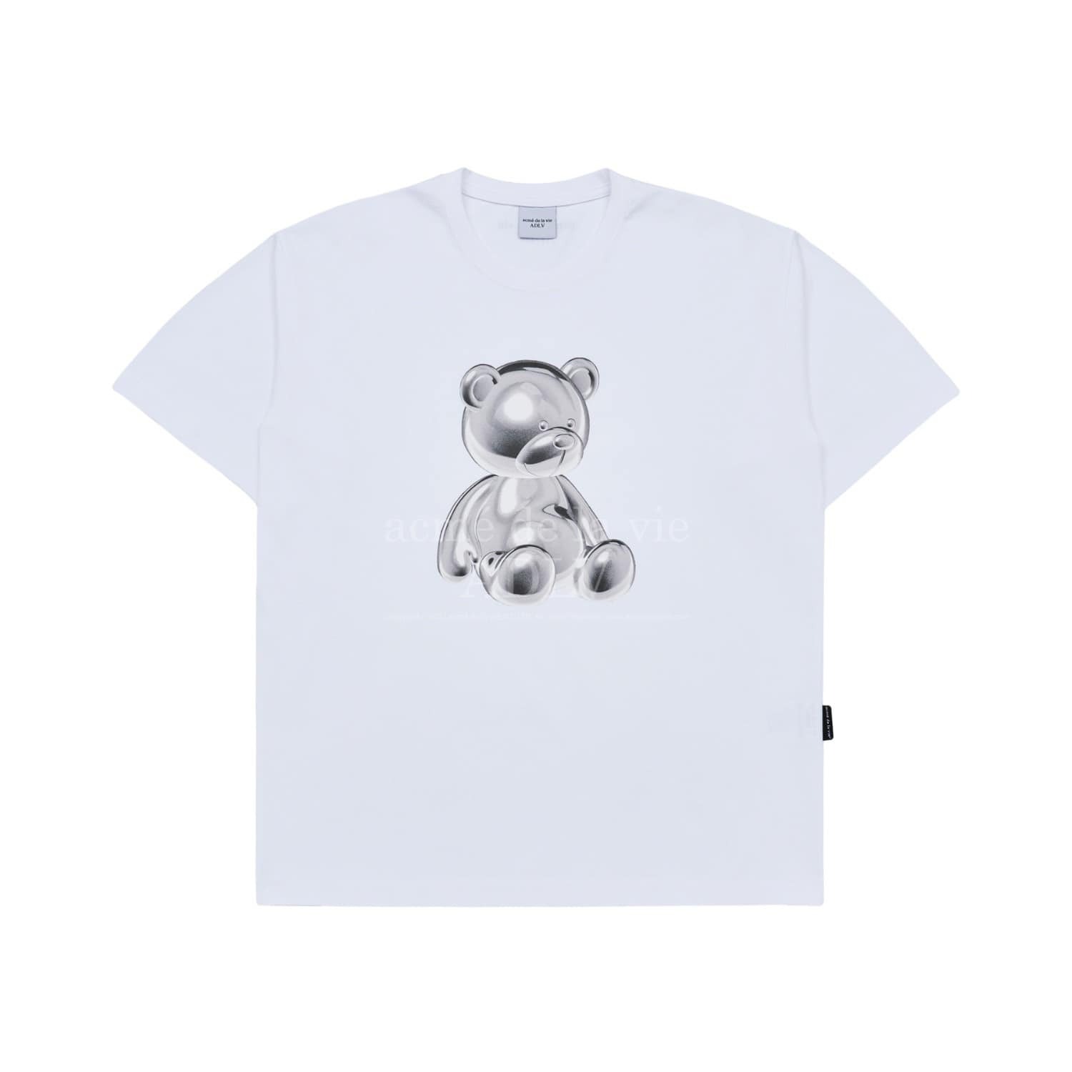 1862 - Áo ADLV Metal Bear Trắng ADLV23SS-SSAMTB-WHT [HÀNG CHÍNH HÃNG]