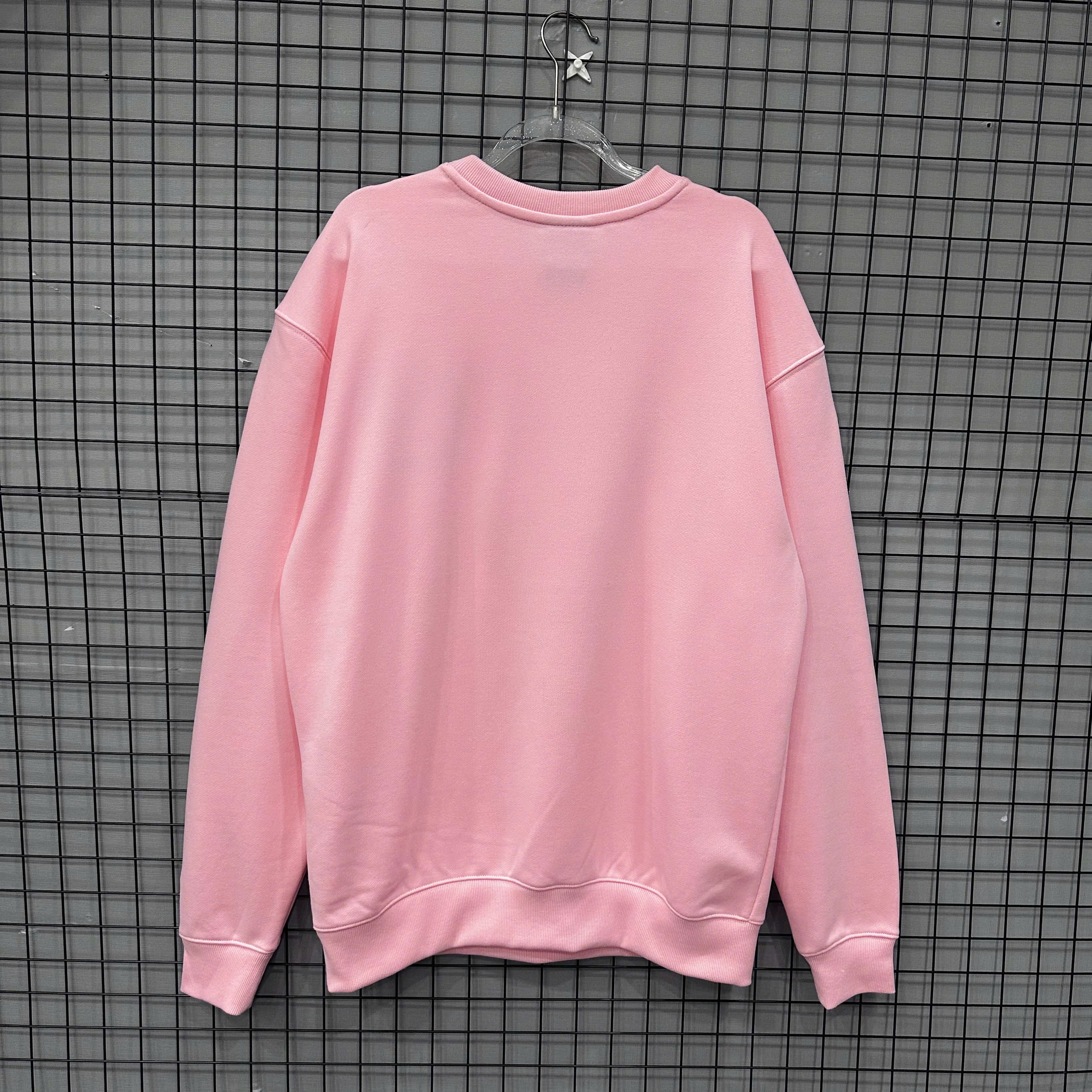 2125 - Áo Sweater New Era NY Xù Hồng Pink [HÀNG CHÍNH HÃNG]