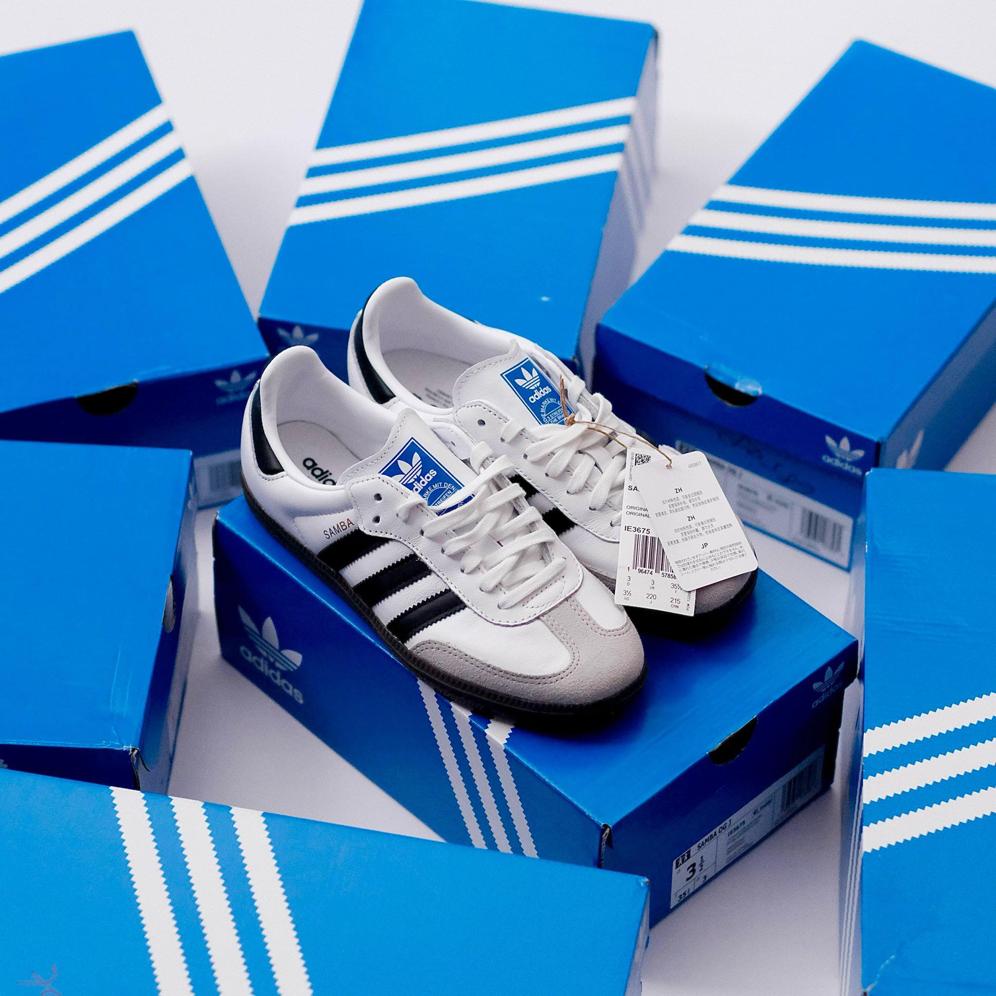 550 -  Giày Adidas Samba OG White Black Gum B75806 [HÀNG CHÍNH HÃNG]