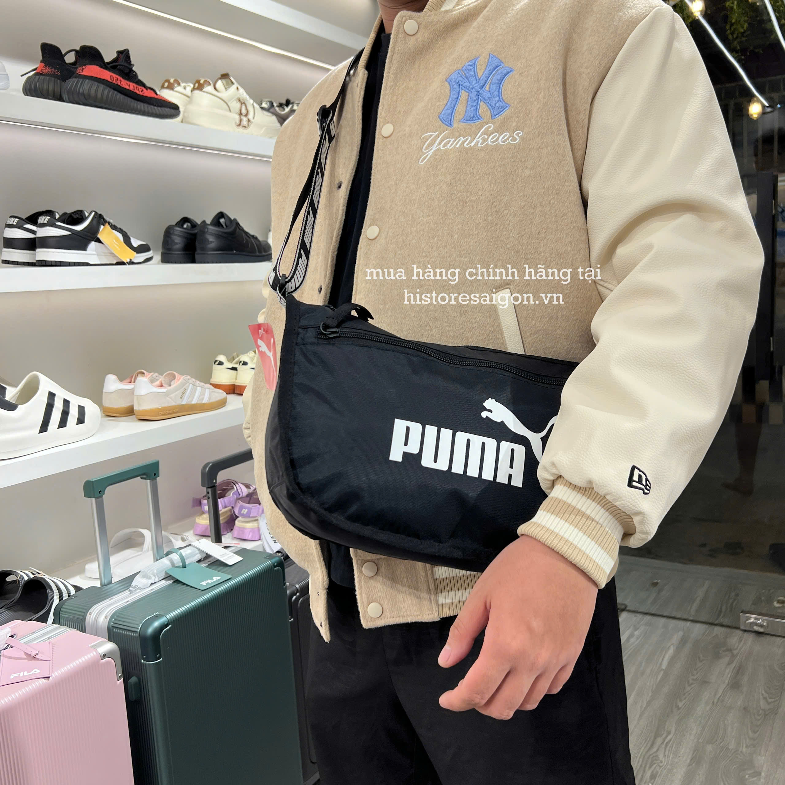 2568 - Túi Puma Base Crossbody Đen [HÀNG CHÍNH HÃNG]