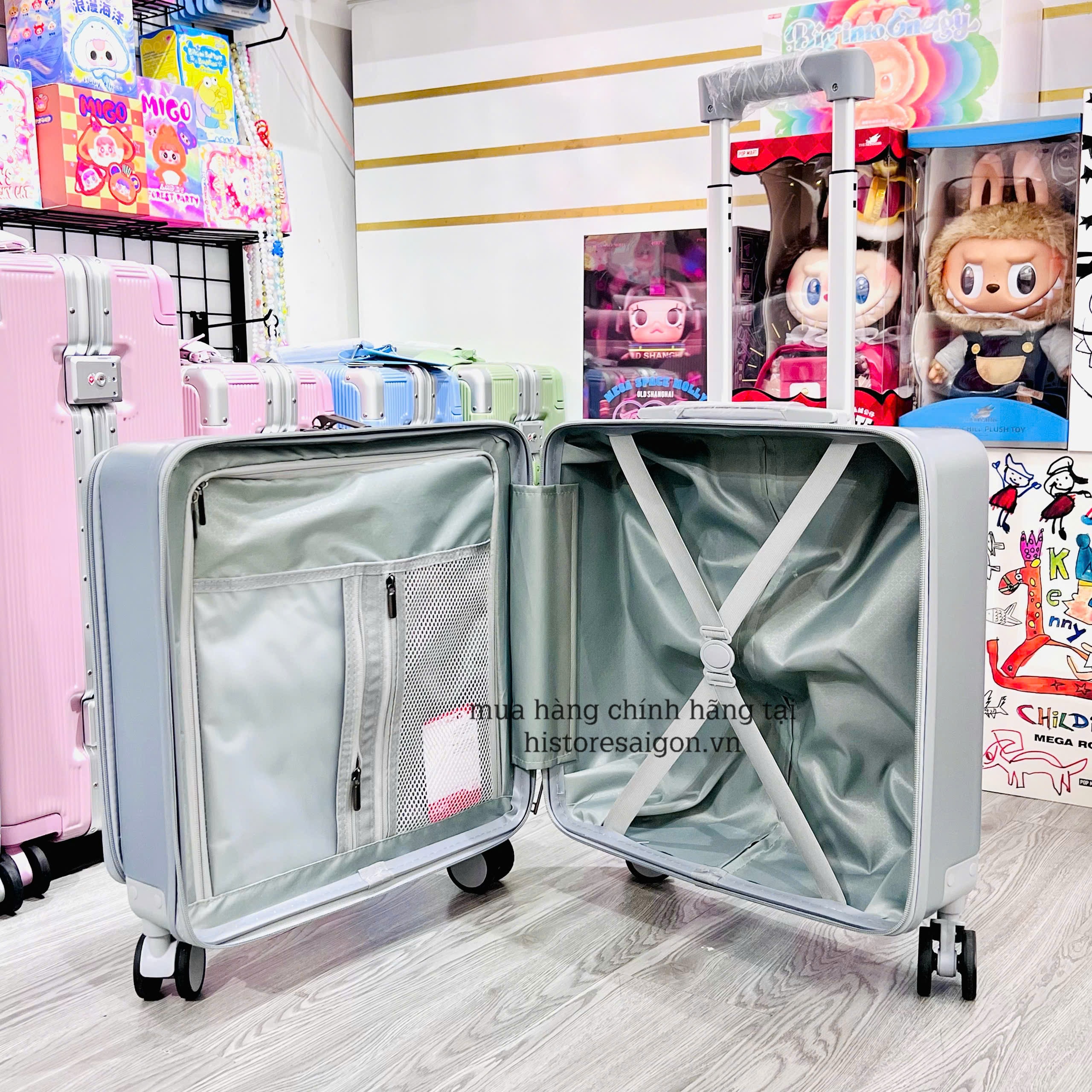 1327 - Vali Adidas Xách Tay Xám Embossed Logo Size Cabin Mang Lên Máy Bay [CHÍNH HÃNG]