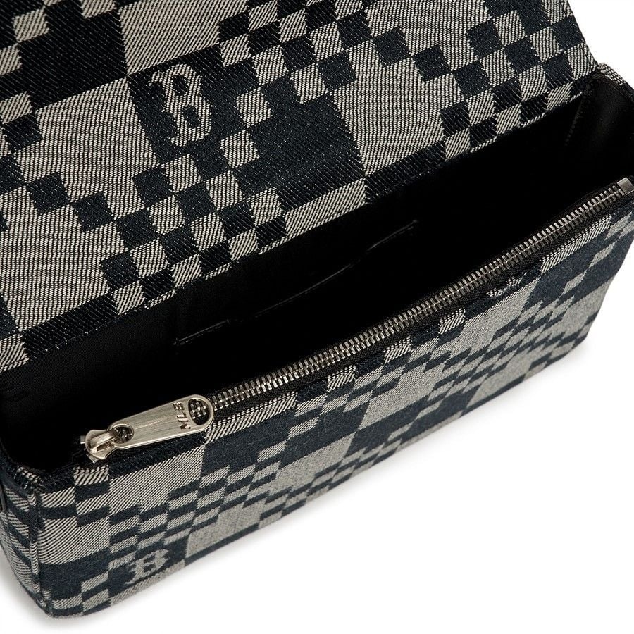 1219 - Túi MLB Checkerboard Jacquard Crossbody Boston Red Sox 3ACRM062N-43BKS [HÀNG CHÍNH HÃNG]