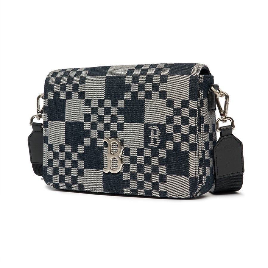 1219 - Túi MLB Checkerboard Jacquard Crossbody Boston Red Sox 3ACRM062N-43BKS [HÀNG CHÍNH HÃNG]