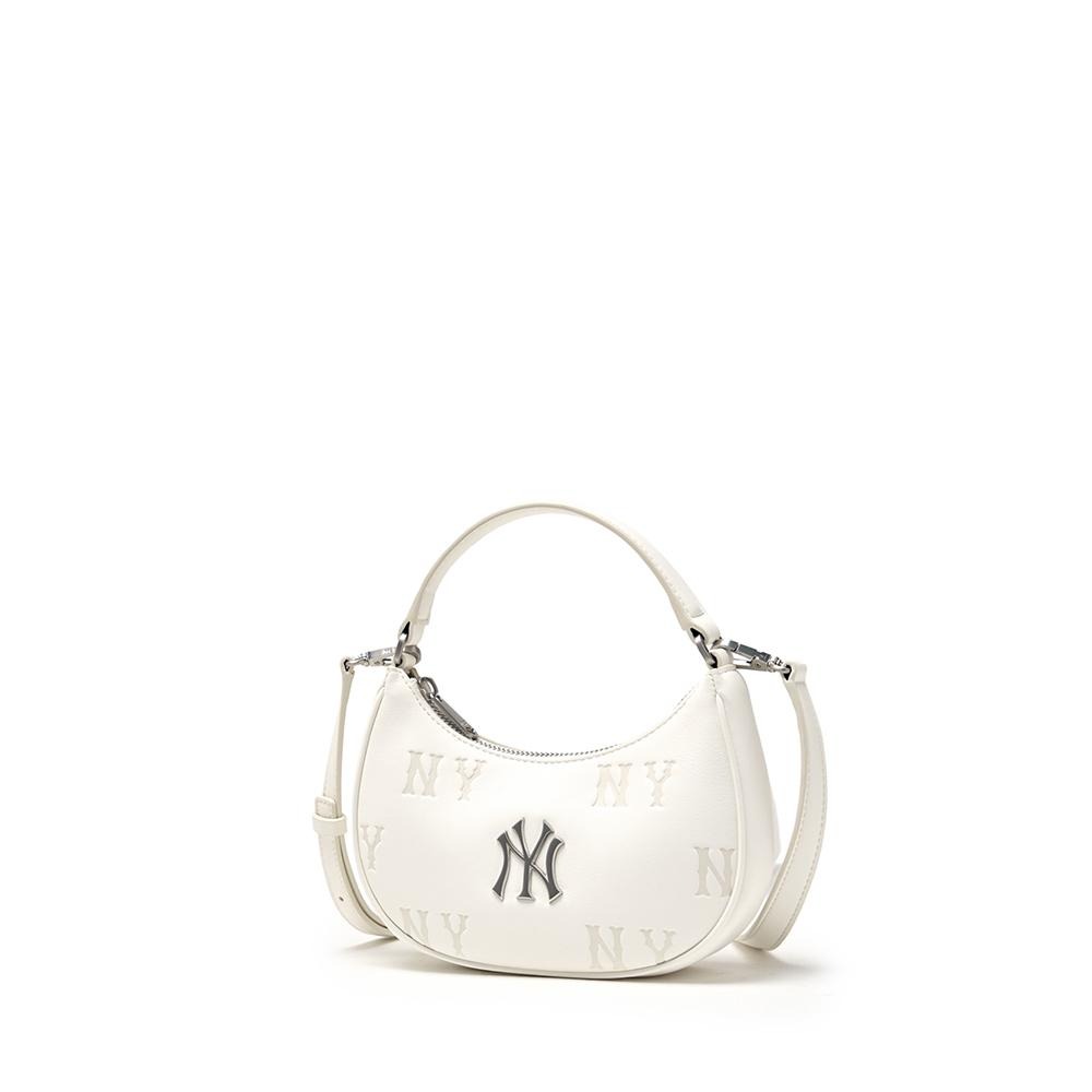 2651 - Túi MLB Classic Monogram Embo Mini Crossbody Bag NY 3ACRMM16N-50CRS [HÀNG CHÍNH HÃNG]