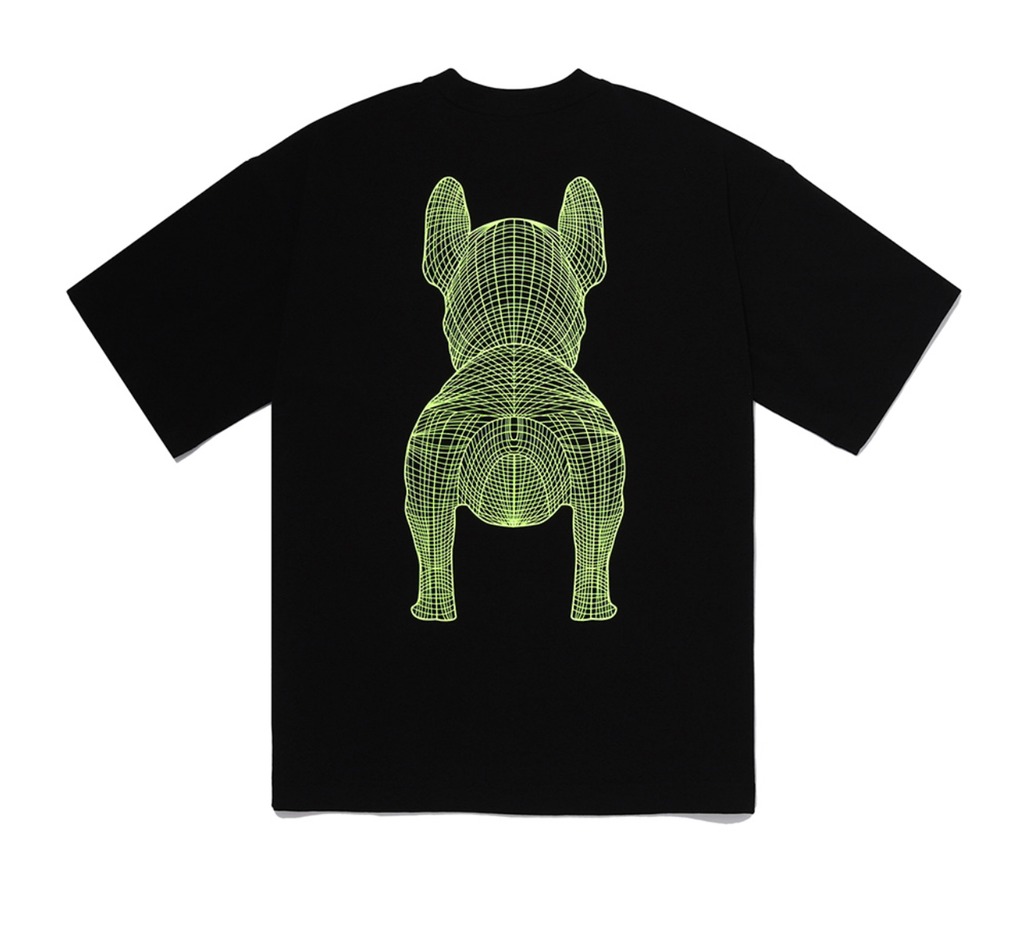 841 -  Áo Life Work Logo Radoc Signature - Deep Black - Code LW225TS990 [HÀNG CHÍNH HÃNG]