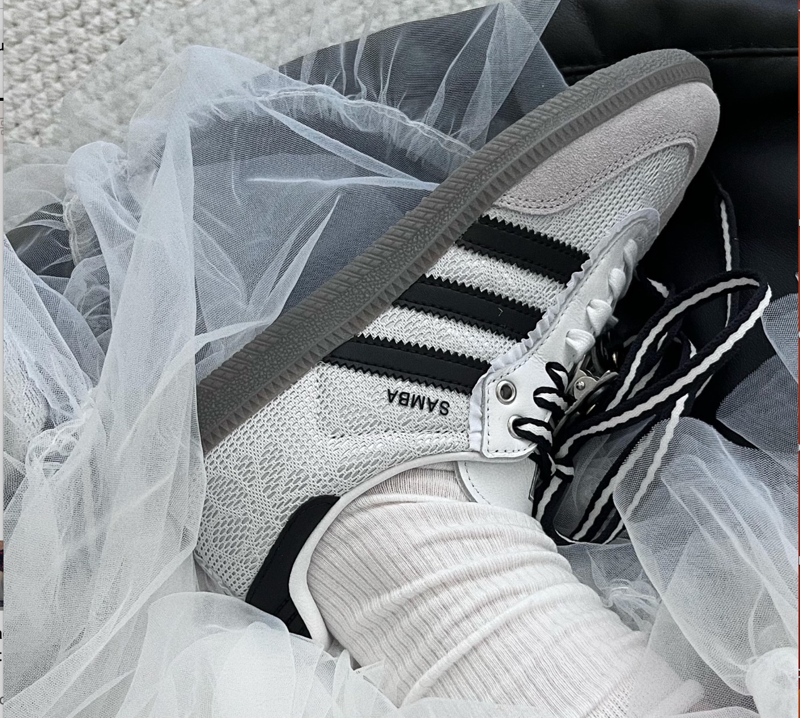 2239 - Giày Adidas Samba Lace Flower IH3371 [HÀNG CHÍNH HÃNG]