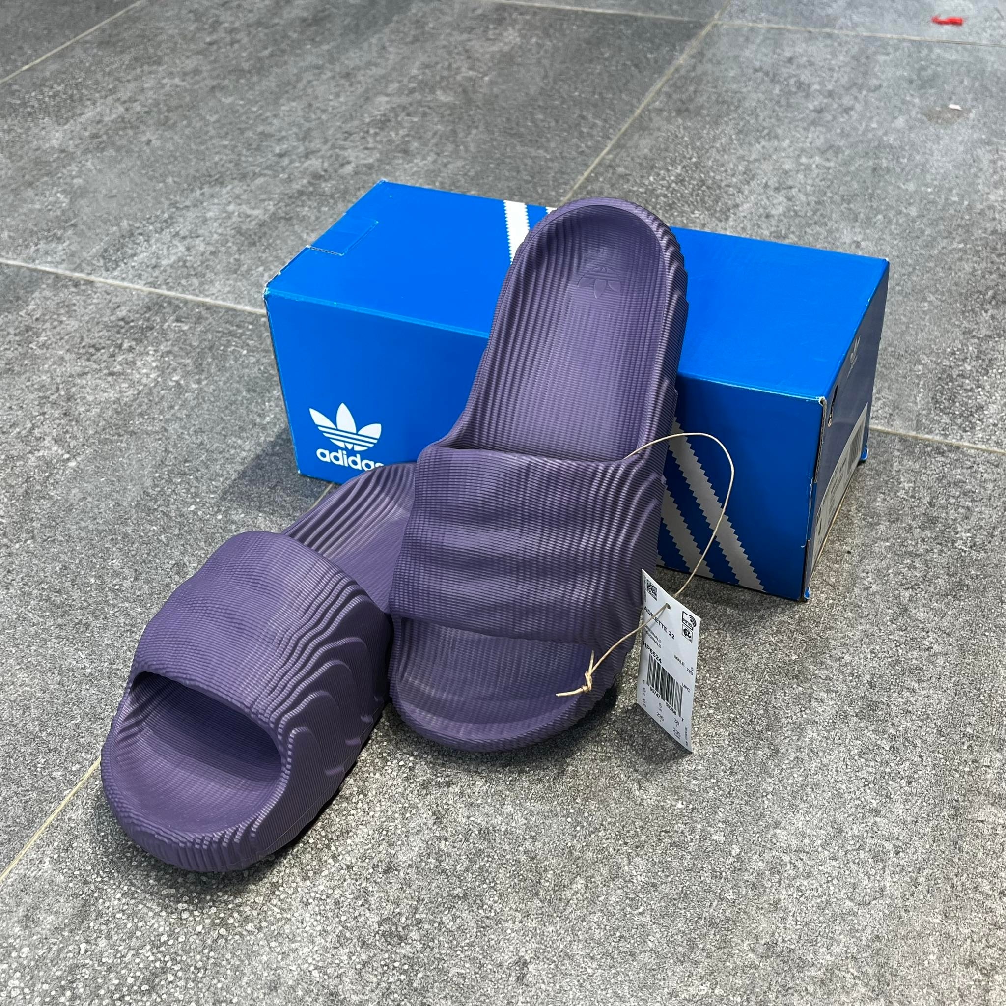 1736 - Dép Adidas Adilette 22 Tech Purpule HP6524 [HÀNG CHÍNH HÃNG]