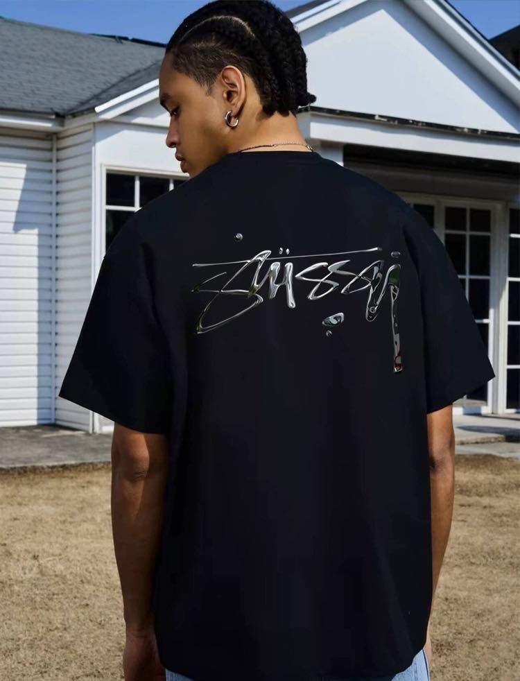 1212 - Áo Stussy Mercury - Đen Black - Code 1904983 [HÀNG CHÍNH HÃNG]