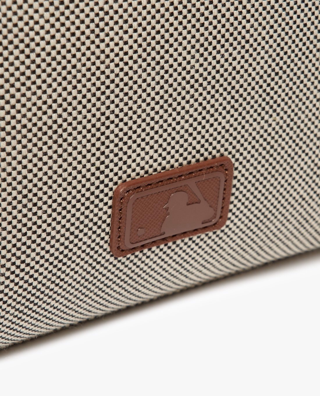 441 -  Túi MLB Canvas Basic Big Logo Small Tote Bag - D. Brown - Code 3AORS062N-43BRD [HÀNG CHÍNH HÃNG]