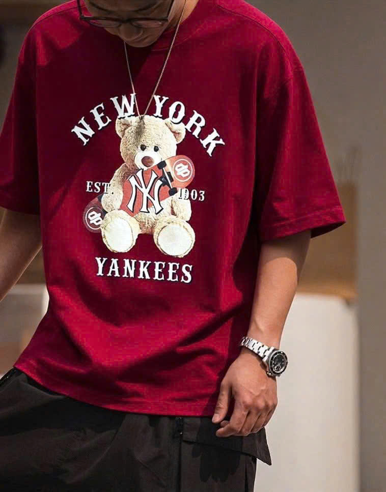 2714 - Áo New Era New York Yankee NY Gấu Đỏ [HÀNG CHÍNH HÃNG]
