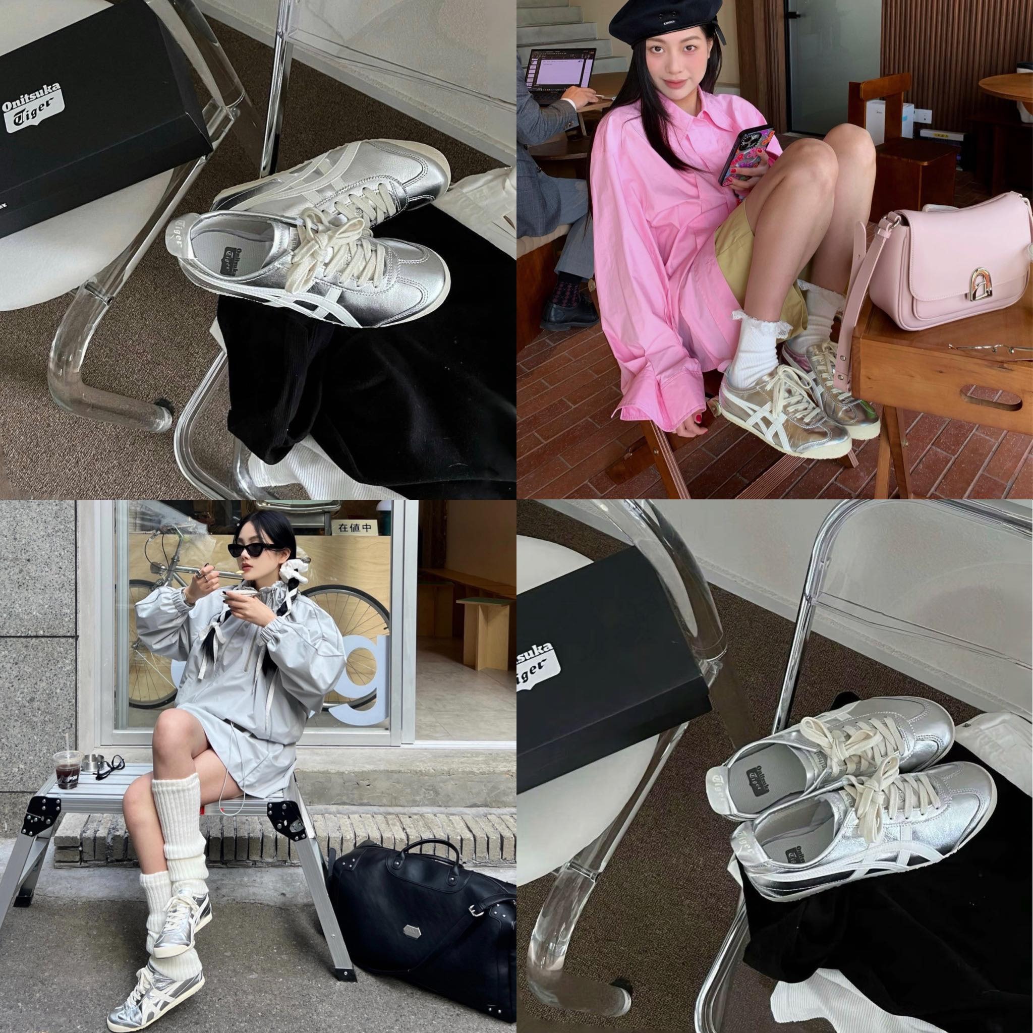 1127 - Giày Onitsuka Tiger Mexico 66 ‘Silver Off White’ - Code 1183B566-021 [HÀNG CHÍNH HÃNG]