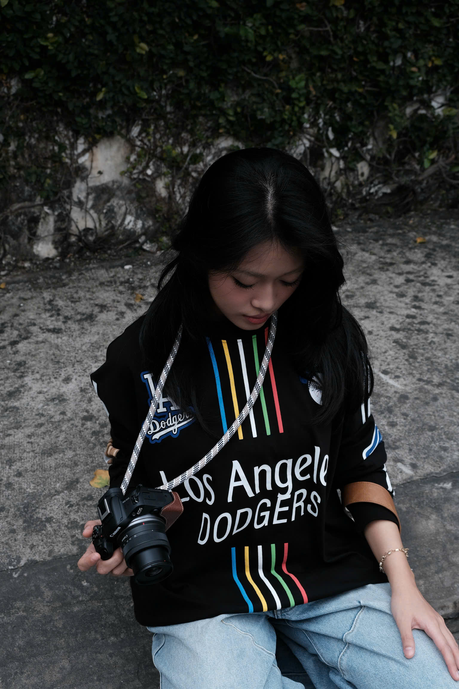 2246 - Áo Sweater New Era Los Angeles Baseball MLB Đen [HÀNG CHÍNH HÃNG]