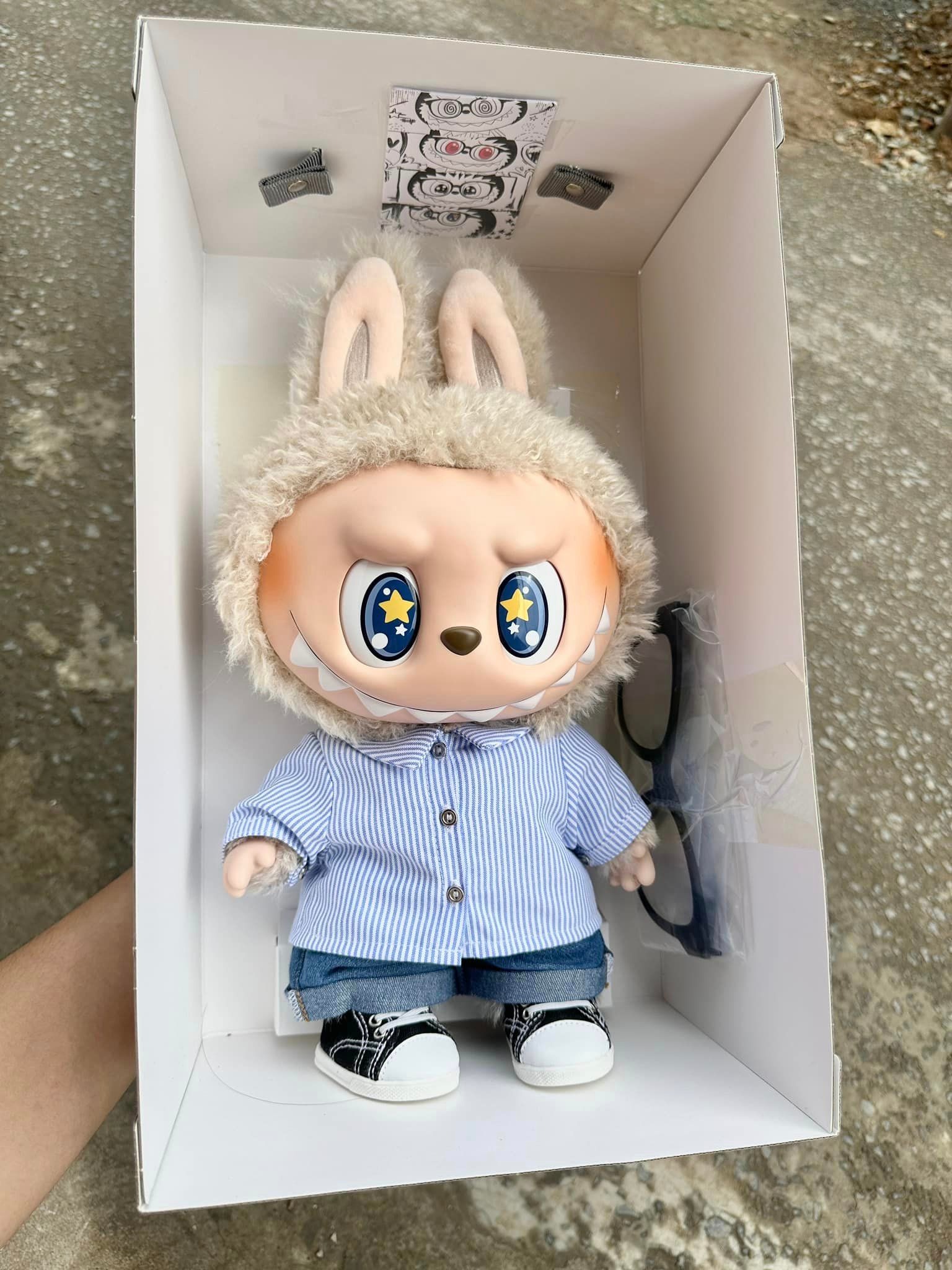 1123 -  Labubu Flip With Me V2 - Size 40cm  - Gấu Bông Art Toy [HÀNG CHÍNH HÃNG]  POP MART