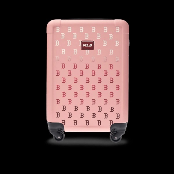 1009 -  Vali MLB Big B Classic Monogram Monative - Size Cabin 22 Xách Tay - Hồng Pink - Code 3AHH0014N 43PKM [HÀNG CHÍNH HÃNG]