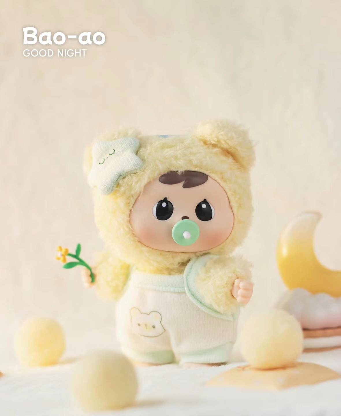 1222 - BaoAo V2 Goodnight Baby Series - Set 6 bé Art Toy [HÀNG CHÍNH HÃNG] CQToys