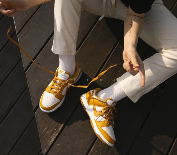335 -  Giày Nike Dunk Low Next Nature "Curry Brown"- DN1431-001 [HÀNG CHÍNH HÃNG]