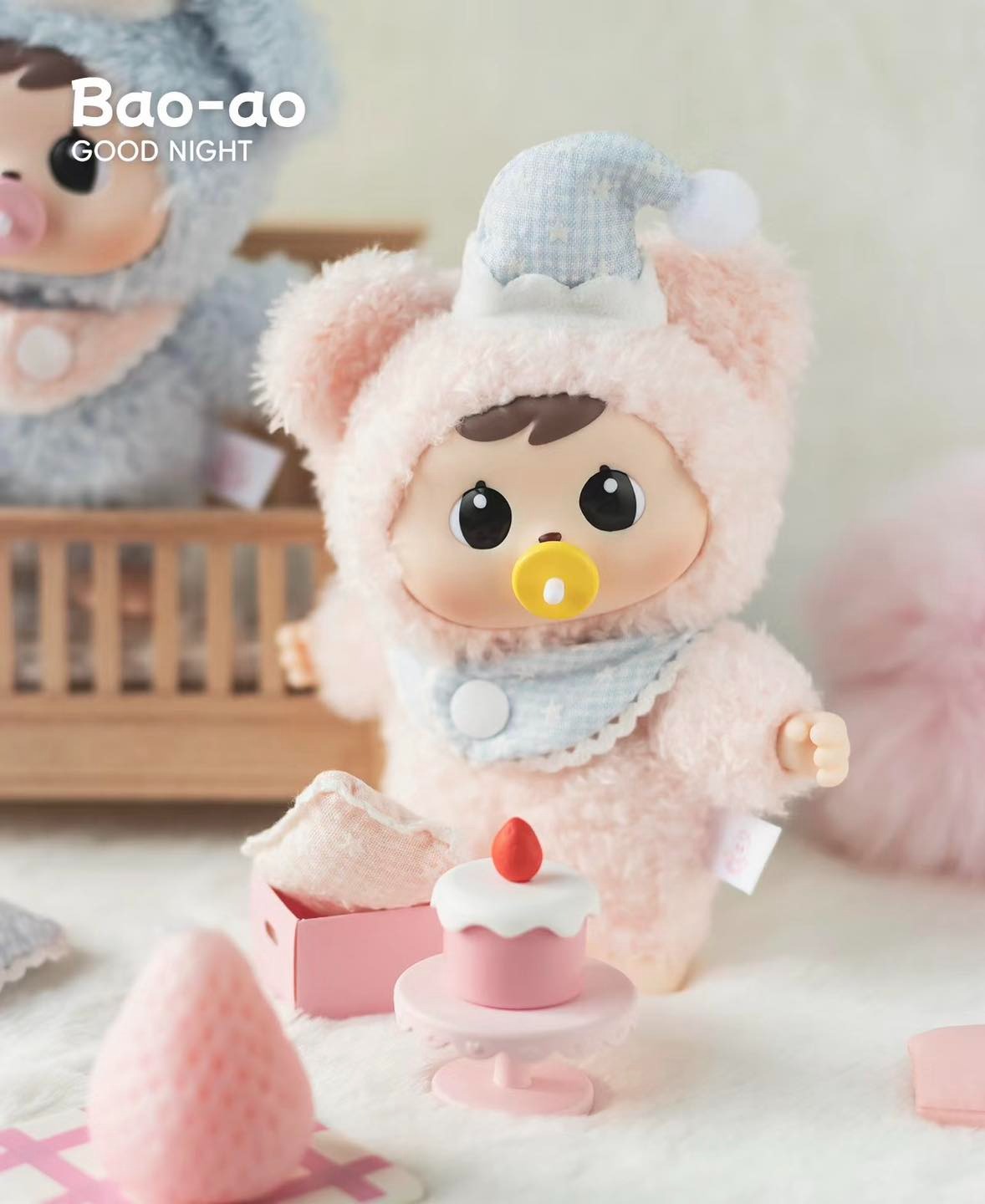 1222 - BaoAo V2 Goodnight Baby Series - Set 6 bé Art Toy [HÀNG CHÍNH HÃNG] CQToys